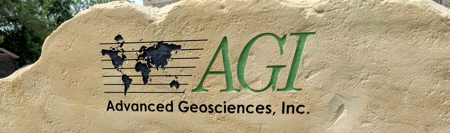 Advanced Geosciences, Inc. Front Sign