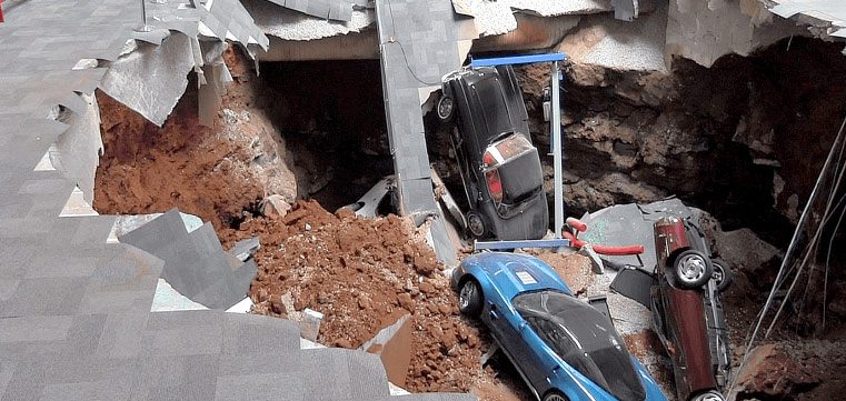 Corvette Cave In Sinkhole