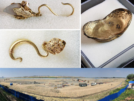 Chinese treasure found during excavation of site