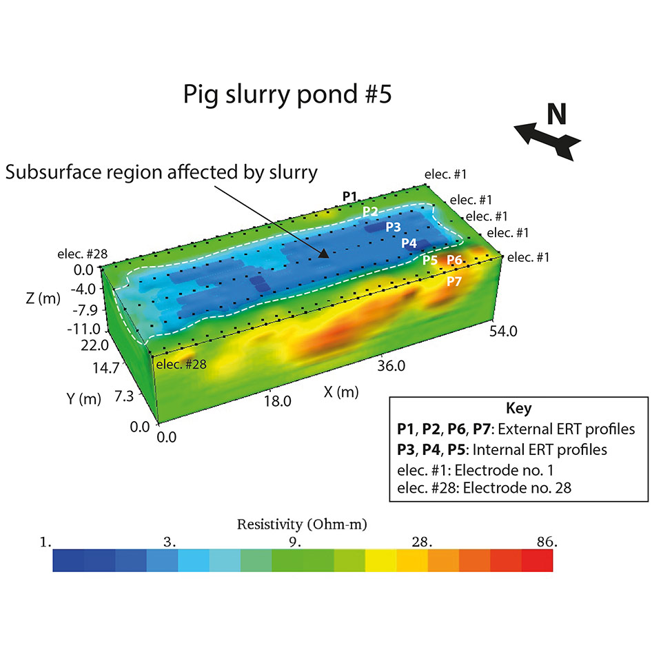 Pig Slurry Pond 3D Inverted Res Map 