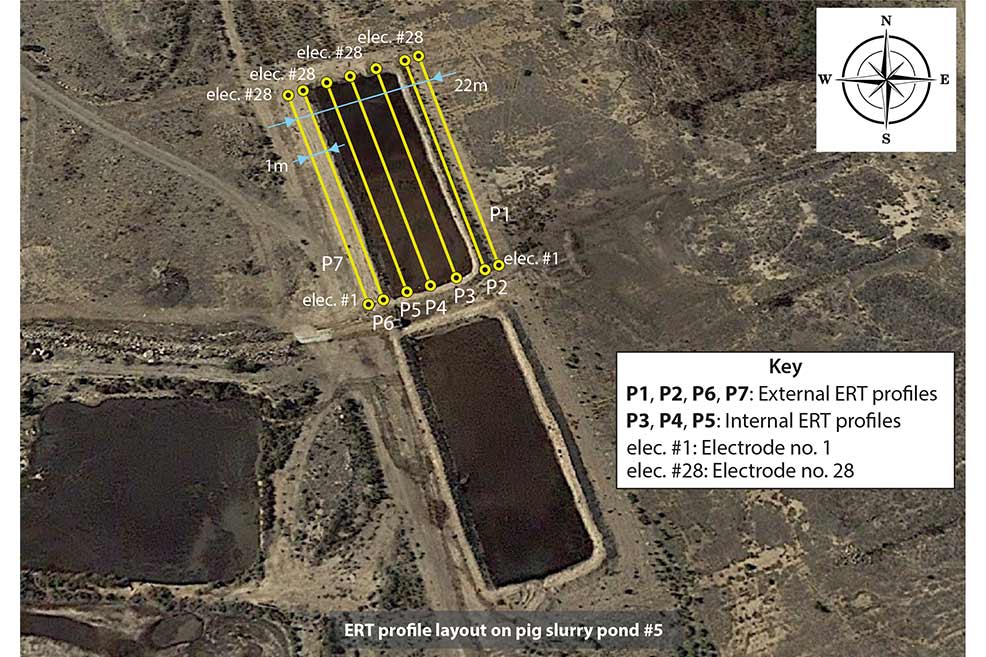 Pig Slurry Pond Survey Map