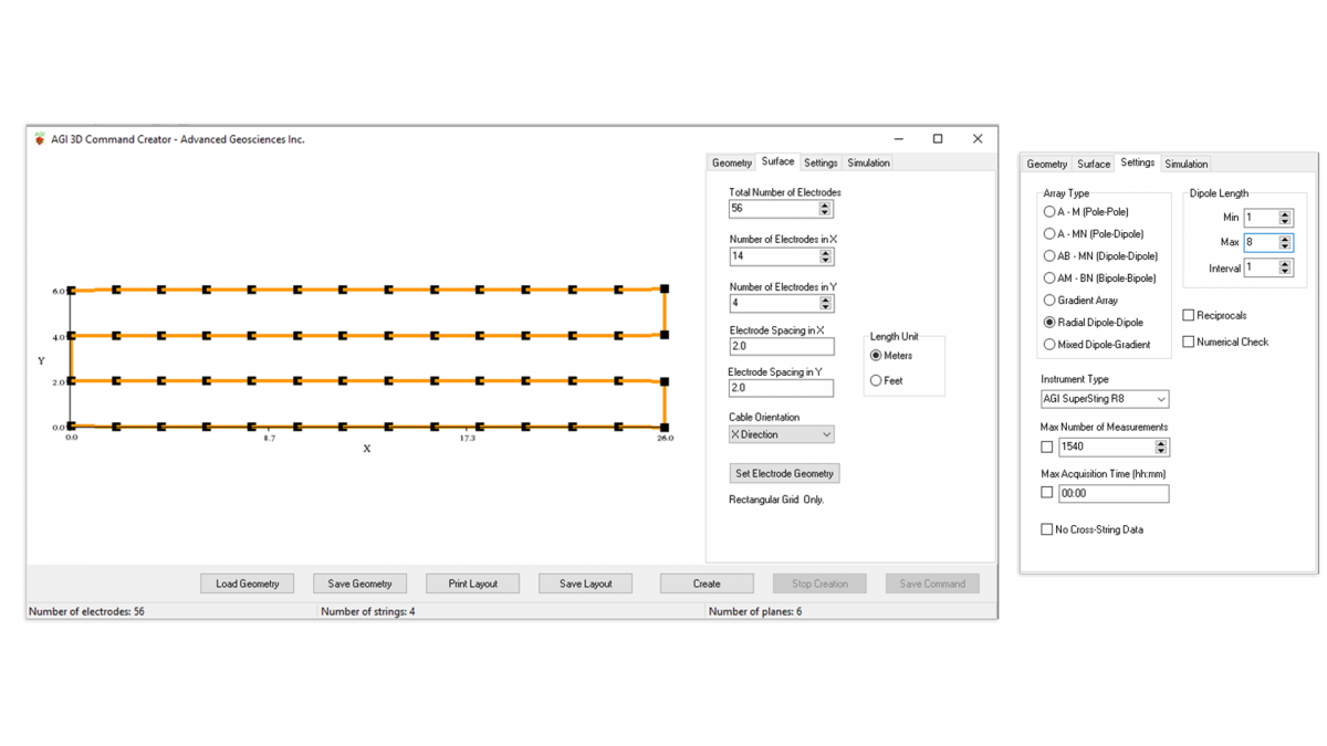 EarthImager 3D Command File Creator