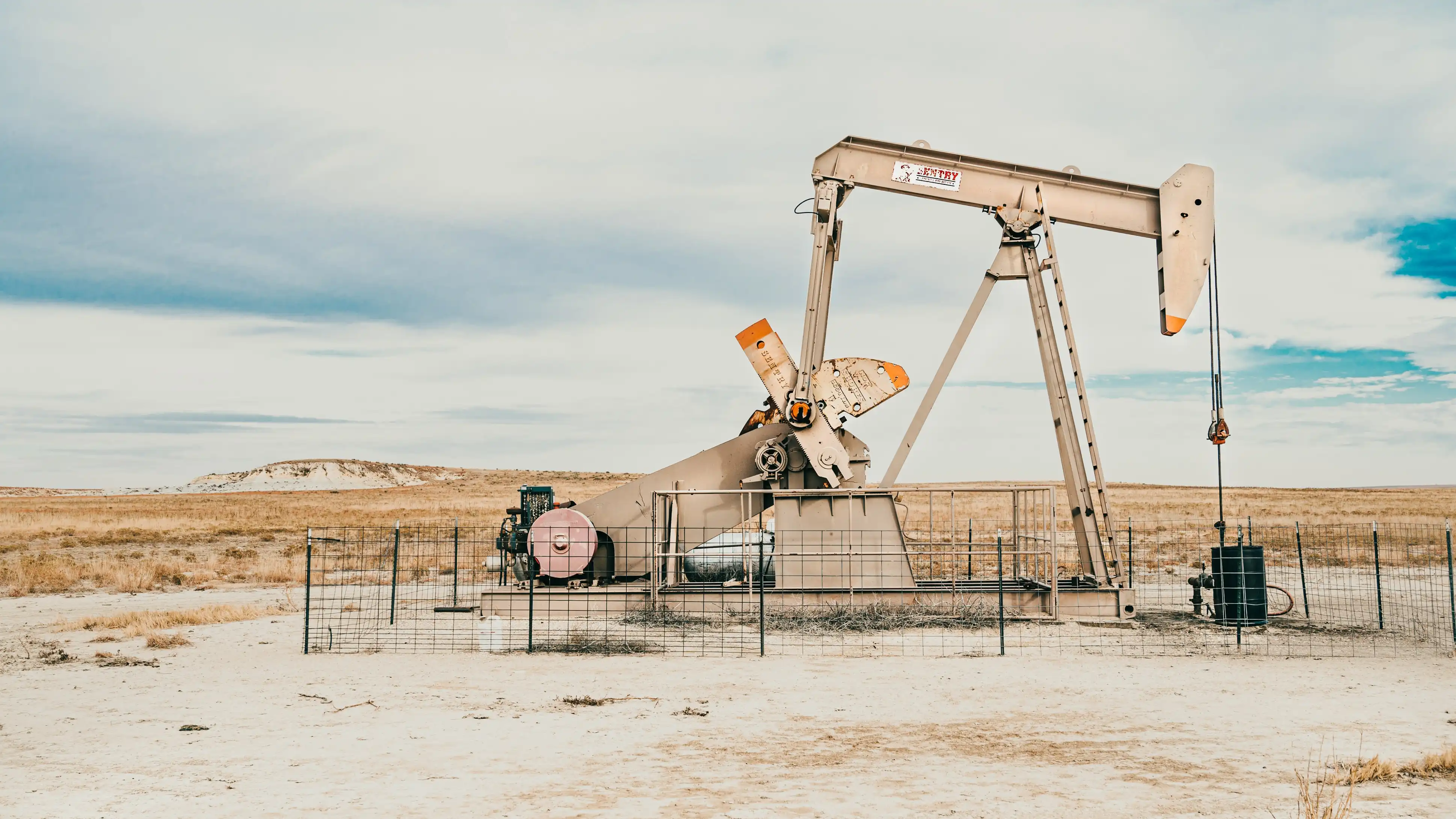 Oil Drill in desert