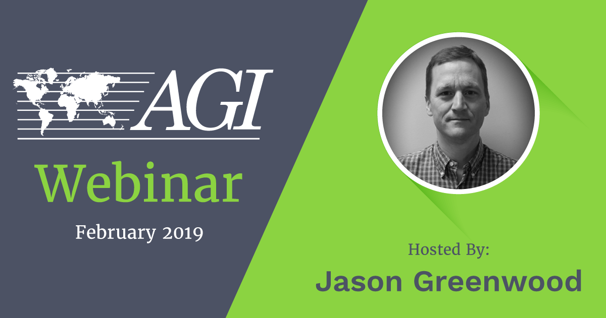 AGI February 2019 AMA Webinar Hosted by Jason Greenwood