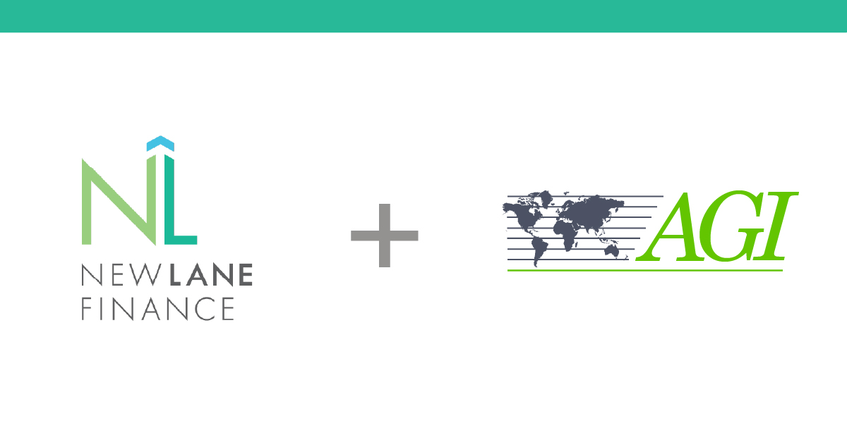 AGI Blog - Announcing our new exclusive partnership with NewLane Finance