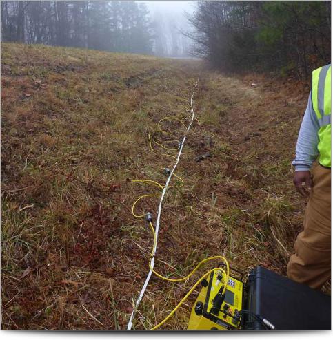 AGI Case History - Ozark Landslide Survey Line