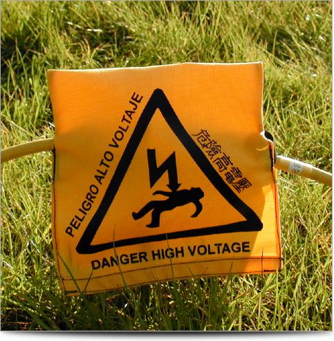 Survey Warning Sign