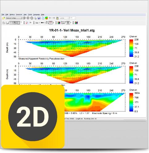 Software de Inversión y Modelado AGI EarthImager 2D Software de Inversión y Modelado AGI EarthImager 2D