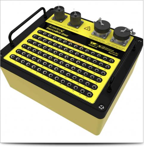 SuperSting Switch Box with the banana connector grid panel SuperSting SwitchBox with the Grid Panel
