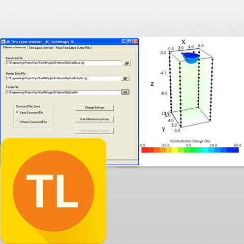 AGI EarthImager Time Lapse Module logo and Example